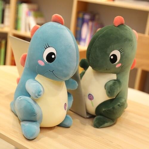 Dinosaur plush toy stuffed soft cartoon animal dinosaur dolls for children birthday gift