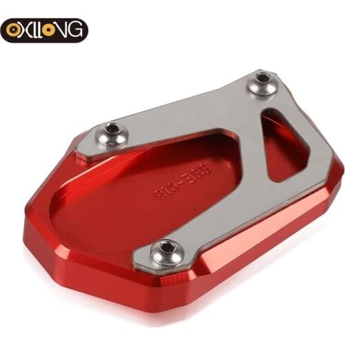 For SUZUKI GSX-S1000 2016 2017 2018 2019 2020 2021 Motorbike Kickstand Foot Side Stand Extension Pad Support Plate Accessories