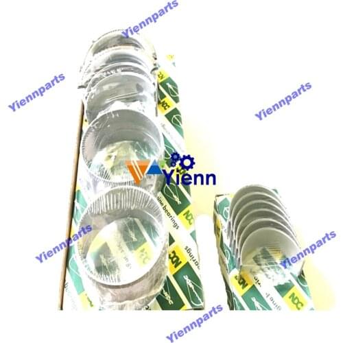 For Yammar 3T82 Crankshaft Mian Bearing Set Connecting Rod Bearing Set Tractor Excavetor Diesel Engine Repair Parts