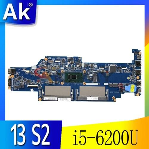 Fru 01AY547 01AV598 01AV602 01AY557 01AY546 01AV597 For Lenovo Thinkpad 13 S2 PS8 Laptop Motherboard With i5-6200U DA0PS8MB8G0