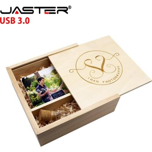 JASTER USB 3.0 180*180*60mm Photo Album USB+Box usb flash drive Memory stick Pendrive 8GB 16GB 32GB customer LOGO Wedding GIFT