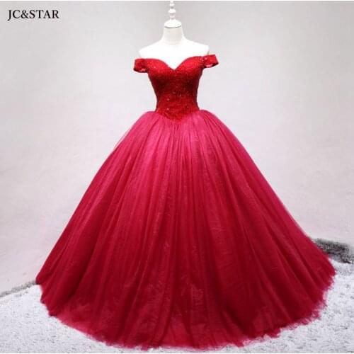 JC&STAR Womens Off Shoulder Dresses