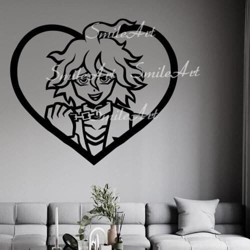 Creative Danganronpa Wall Sticker Vinyl Art Home Decor For Kids Room Living Room Home Decor Removable Decor Wall Decals