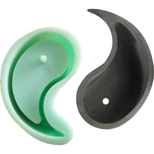 Gossip Model Concrete Tabletop Composite Flowerpot Concrete Flowerpot Molds Silicone Molds