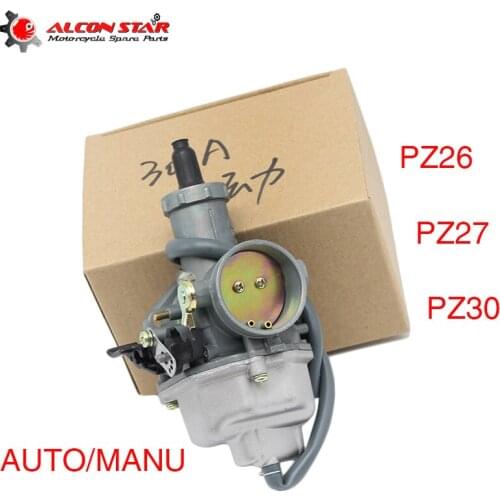 Alconstar Keihin Motorcycle PZ26 PZ27 PZ30 Auto Manu For 125cc 150cc 200cc CG125 CG150 CG200 Karting Single-cylinder Riding Type