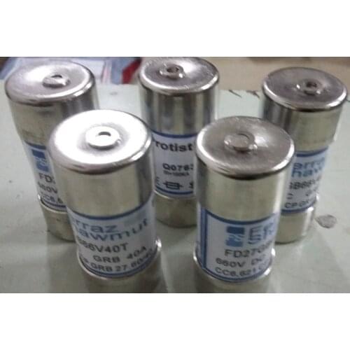 Fuses: FD27GRB66V80T CC6,621 CP GRB 27.60 80 S079964 / FD27GRB66V100T T099400 / FD27GRB66V110T S076307 aR