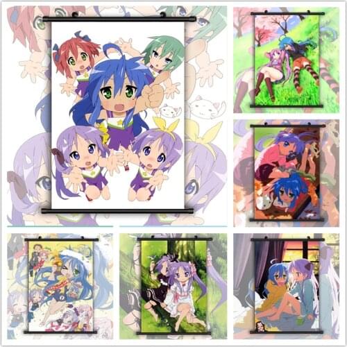 Lucky Star Izumi Konata HD Print Wall Poster Scroll