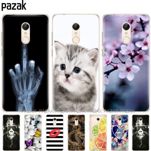 Silicone phone Case For Xiaomi Redmi 5 5.7 inch Xiaomi Redmi 5 Plus 5.99 Inch Cases for hongmi Redmi 5 plus phone shell new