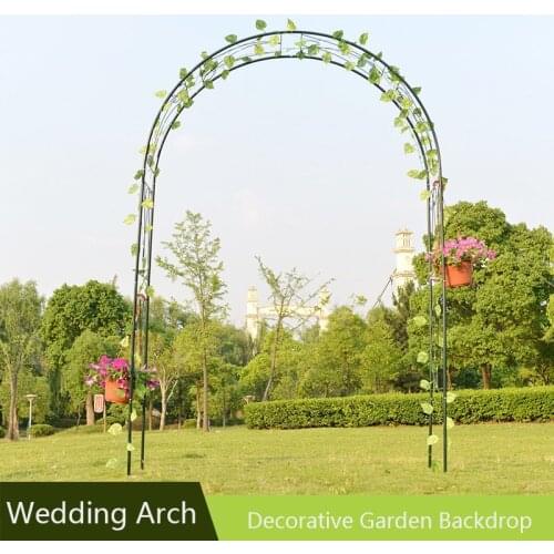 Wedding Arch Decorative Garden Backdrop Pergola Iron Stand Flower Frame For Marriage birthday wedding Party Decoration DIY Arch