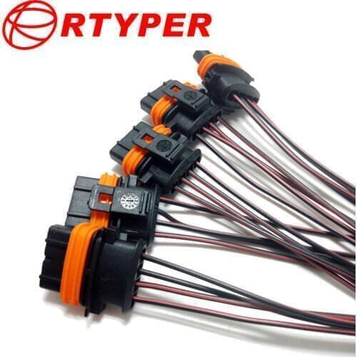 4 Way Ignition Coil Wire 1928404745 Harness Connector Pa66 For Volvo S60 S70 S80 Xc90