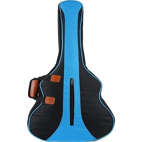 600d Oxford Cloth 36 Inch Cotton Guitar Bag Carry Case Backpack With Double Shoulder Straps