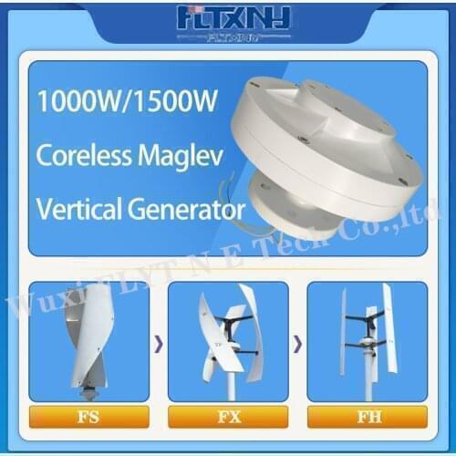 Generator Low Speed 1000W 1500W 48V 3 Phase Gearless Permanent Magnet AC Alternators For Wind Water Turbine Diesel Engine