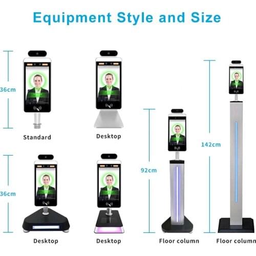 Guangdong Facial Face Recognition Temperature Measuring Instrument Thermal Camera Infrared Thermal Imager