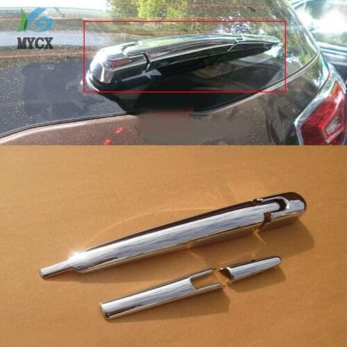 For KIA Sportager 2011-2015 ABS Chrome Rear window wiper cover Trim