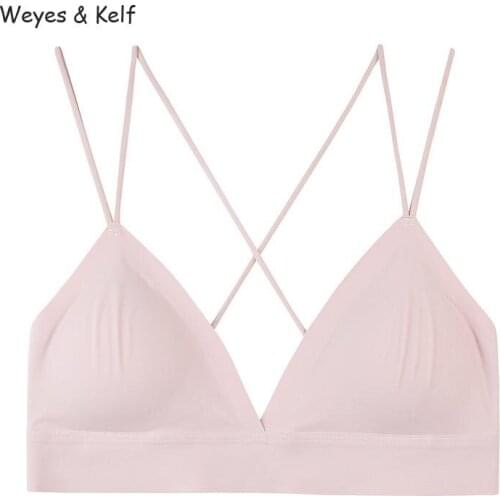 Solid Silk Women Bras And Underwear Set Sexy Ruffles Lingerie Wireless Push Up Bra Lovely Girl Intimates Bra Sets