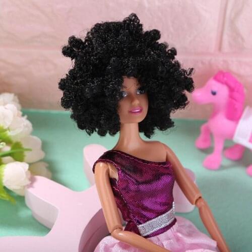 3D DIY Toys Accessories Head nake joints body doll toys Beautiful long hair girl baby toy Dolls for girl Chrismas gift 4 style