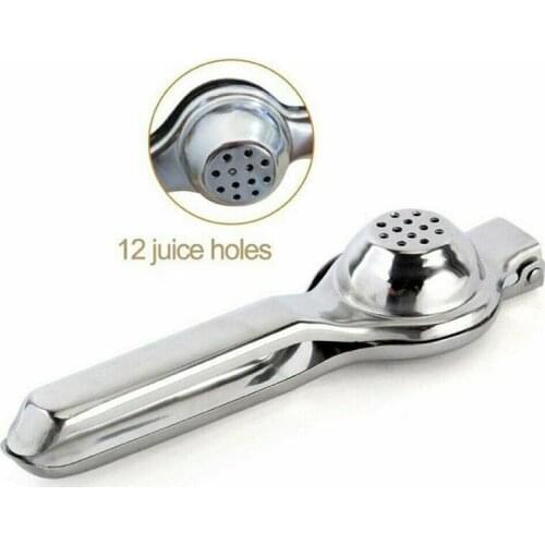 Mini Manual Stainless Steel Lemon Juicer Household Small Clamp Squeeze Citrus Fruits Squeezer