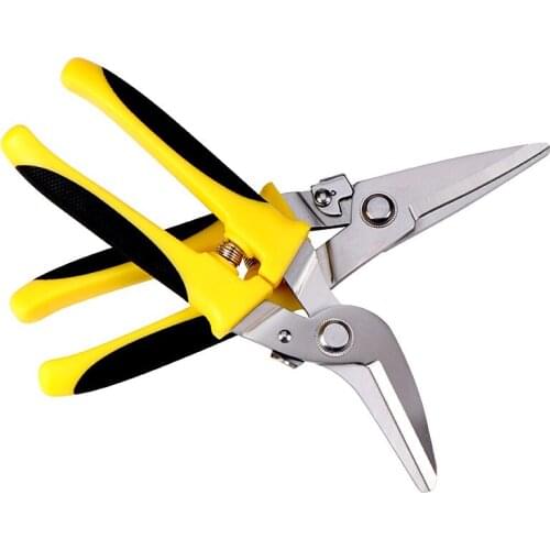 Sheet Metal Cutter Cutting Shears for Home Garden Iron Sheet with Plastic Thread Multi-Function Iron Sheet Scissors