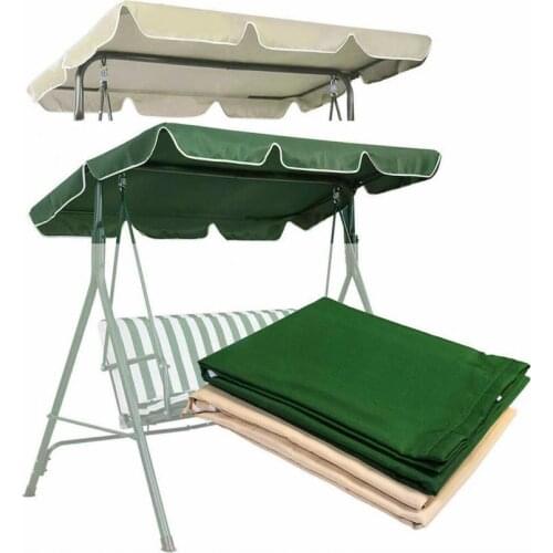 Excellent Swing Canopy Cover Multi-functional Waterproof Swing Top Cover 600D Oxford Cloth Canopy Swing Top Cover for Patio