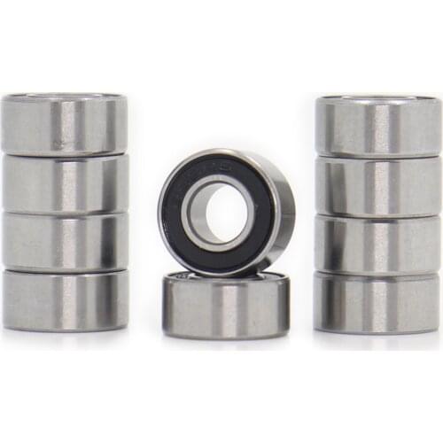 685-2RS Bearing 5x11x5mm 10PCS ABEC-1 Miniature Flanged 685RS Ball Bearings L-1150VV