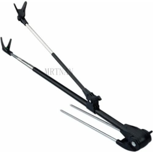 Fishing Rod Stand Bracket Adjustable Chair Fish Rods Holder 1.7-2.4M Foldable Fishing Tool Hand Rod Brackets 2021