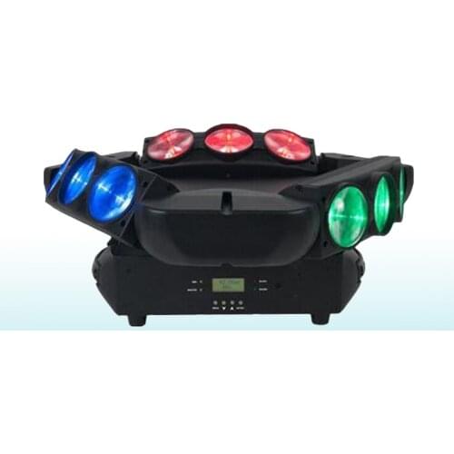 LED Spider Light 9x12W RGBW 4IN1 LED Beam Moving Head Light DMX DJ Nightclub Theatre Performance Stage Lighting