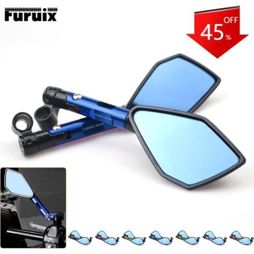 Aluminium Motorcycle Universal Rearview Mirror Handlebar Universal Anti-glare Goggles Suitable for Honda Yamaha Suzuki Scooter