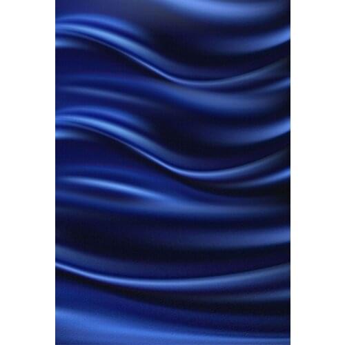 Royal blue Wrinkle like art photo background vinyl Fotografia ins photography backdrops of photo studio props photophone CM-7222