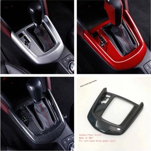 Yimaautotrims Interior Console Gear Shift Panel Cover Trim Fit For Mazda 2 Demio 2015 -2019 Left-hand Drive