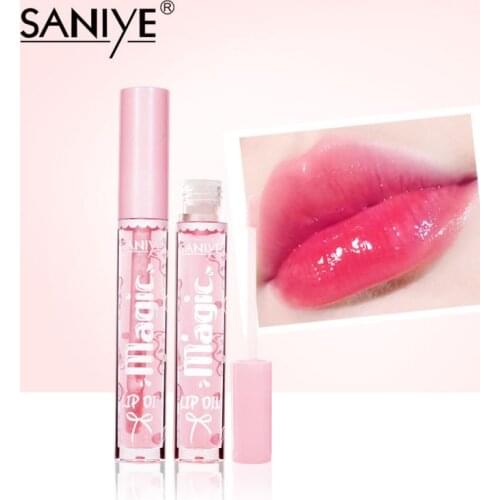 3 Color Lip Gloss Mirror Liquid Lipstick Lip Balm Plump Lips Long-lasting Moisturizing Deep Nourishing Lip Makeup Care TSLM1