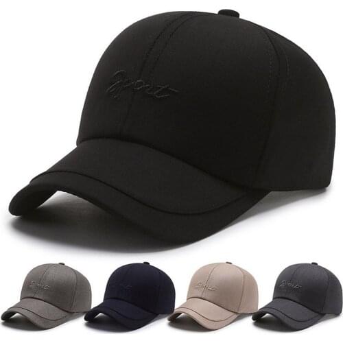 Four Seasons Baseball Caps For Men Casual Style Cotton Embroidery Outdoor Sports Dad Hats High Quality Male Visors