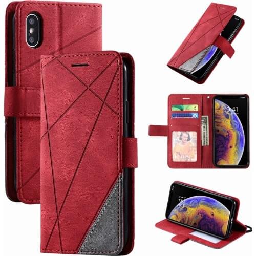 Stand Business Phone Holster For Case Redmi 7A 8A 9A 9C Note 7 8 9 K20 K30 Pro Mi Poco X3 Nfc 10X 10T Lite Pro Wallet Cover D21G