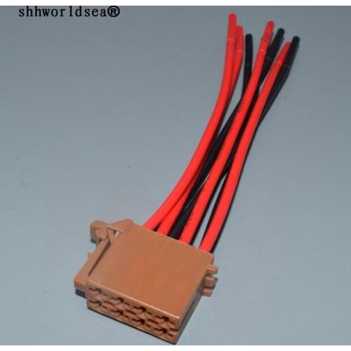 Worldgolden 3.5mm 8p female Radio speaker plug and socket with terminal