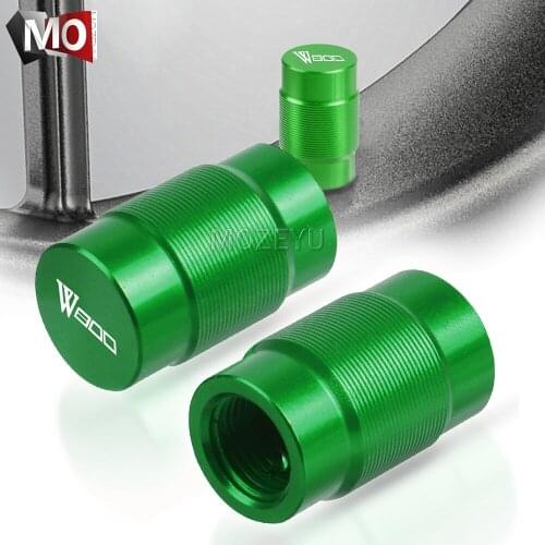 Motorcycle CNC Vehicle Wheel Tire Valve Air Port Stem Caps Covers Plug For Kawasaki W800/SE W 800 SE 2012-2016 2013 2014 2015