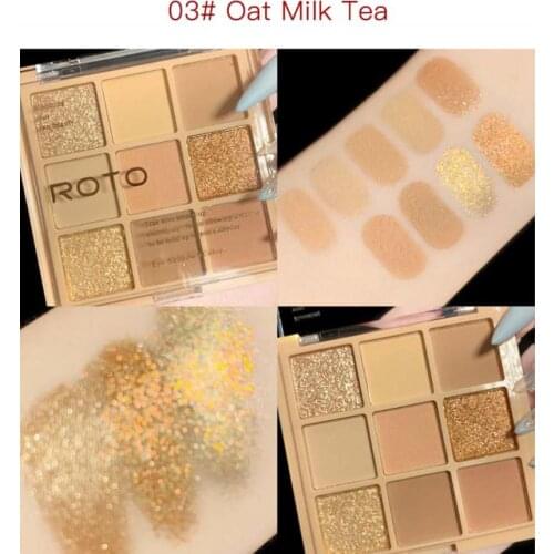 Fashion Eyeshadow Palette 9 Colors Matte Eye Shadow Palette Glitter Shimmer Eye Makeup Set Charming Beauty Women Cosmetics TSLM1