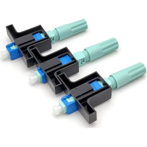 New Model 58MM SC UPC Fast Connector Single-Mode Connector FTTH Tool Cold Connector Tool Fiber Optic Fast Connnector