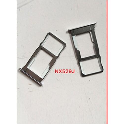 Original FOR ZTE Nubia Z11 Mini NX529J Nano Sim+Micro SD Card Tray Holder Slot Socket Replacement Parts