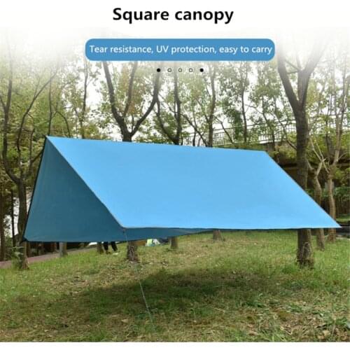 3-4 people family outdoor camping tents lightweight sun protection tarpaulin awning tent shade canopy beach tent