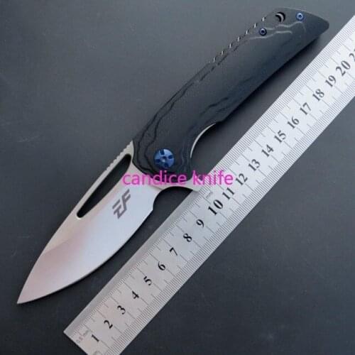 3 Colors EF928 EF 928 D2 Blade G10 Handle Folding Knife EDC Multi Tool Pocket Survival Camping Tactical Hunting Equipment Knife