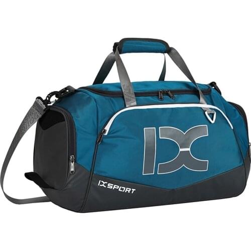 40L Gym Bags Dry Wet Seperated Waterproof Training Handbag Single Shoulder Bag Unisex Sport Bags Luggage Bags For Fitness Gym