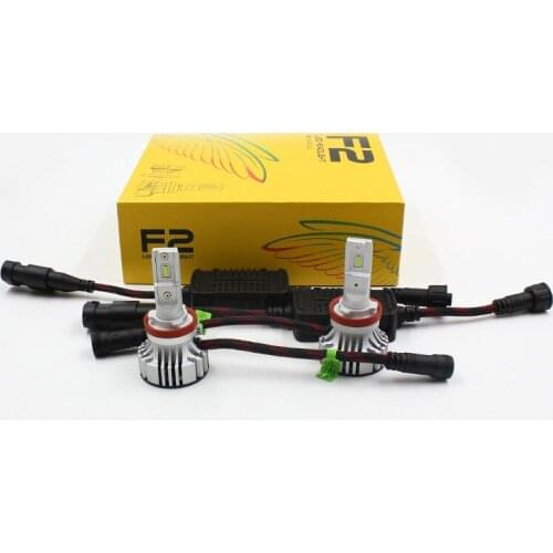 F2 72W H7 H4 H11 Canbus Led Headlight Bulb H7 H4 H8 H11 9005 Hb3 Hb4 white car led fog head lamp