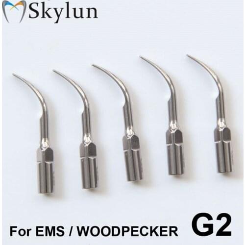 10PCS G2 Dental Ultrasonic Scaler Tips G2 Dental Supragingival scaling tip fit EMS/MECTRON/WOODPECKER Scaler G2