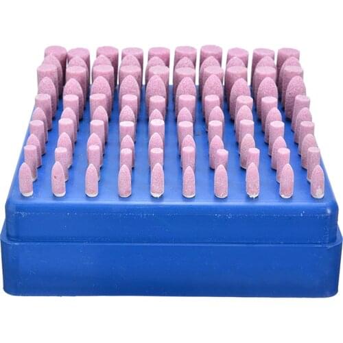 100pcs Polishing Abrasive Stone Wheel Set Router Grinding Head Bit Metal Wood Polishing Wheel Tool Kits Abrasive Stone Tools