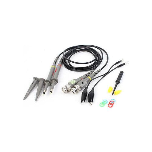 2PCS BNC Male Test Instrument Oscilloscope Leads Probe 20MHz 40MHz 60MHz 100MHz 150MHz 200MHz