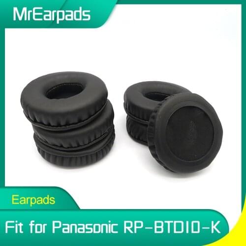 MrEarpads Earpads For Panasonic RP-BTD10-K BTD10K Headphone Headband Rpalcement Ear Pads Earcushions Parts