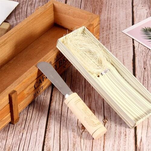 Free Shipping Stainless Steel Spreader With Wine Cork Handle Butter Knife Wedding Favors And Gifts Baby Shower Favors 10Pcs/Lot