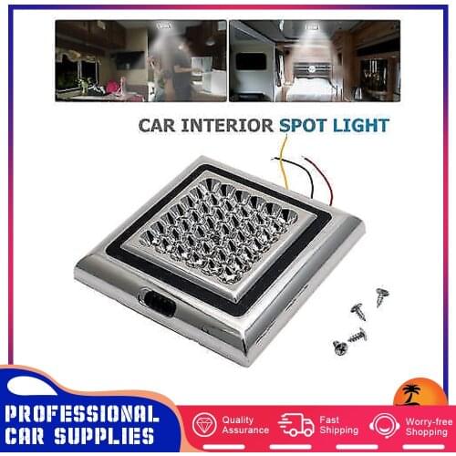 DC 12V Car caravan camping 42 LED Interior Roof Ceiling Interior Lamp Dome Light Cabinet Lamp For Camper RV Trailer Boat Van