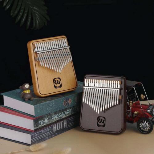 Walter.t Black walnut Kalimba 21/17 Keys Mahogany Calimba Xylophone Thumb piano portable keyboard Musical instrument vibraphone