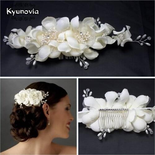 Kyunovia Wedding Hair Jewelry