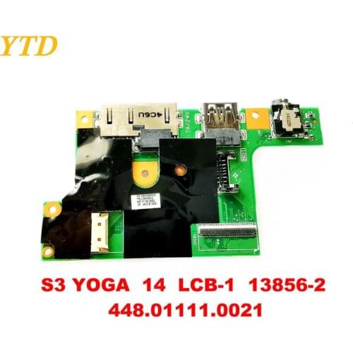 Original for Lenovo S3 yoga 14 USB board Audio board S3 YOGA 14 LCB-1 13856-2 448.01111.0021 tested good free shipping